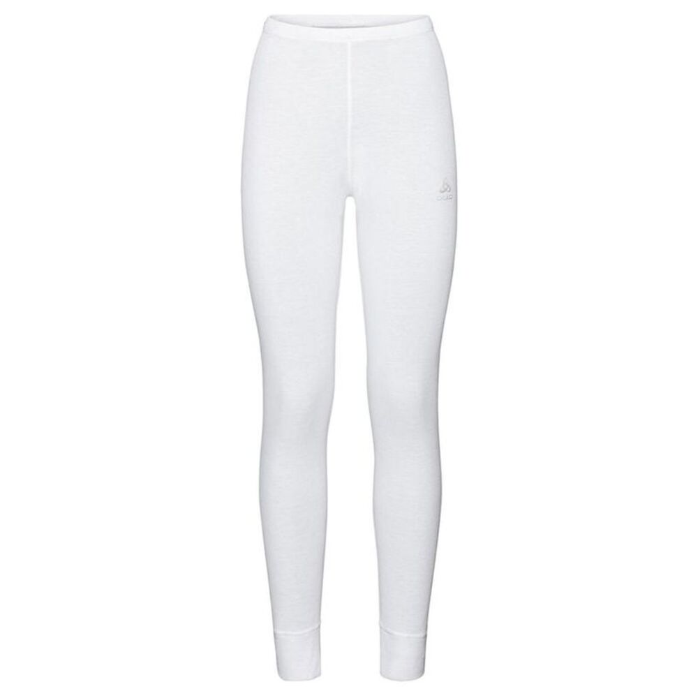 ODLO Women's Long John Base Layer Bottoms Women WHITE Underwear